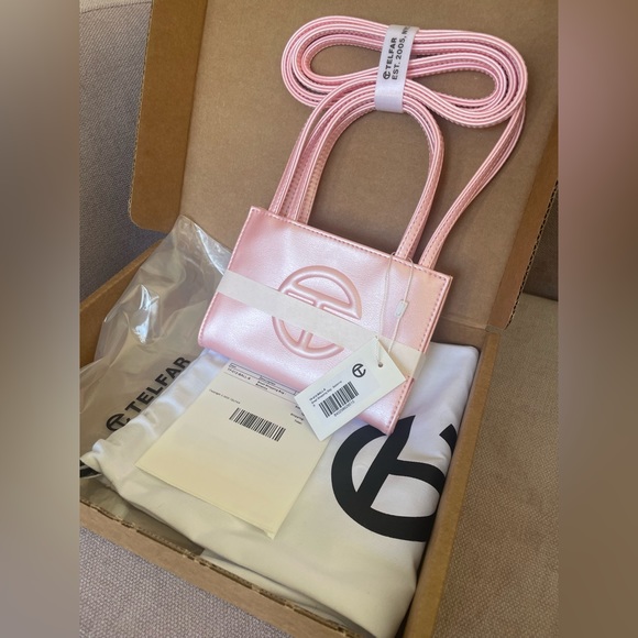 Telfar Small Shopping Bag Ballerina - new with tags and original packaging - Picture 4 of 6